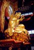 Great Buddha Seated on Sylized Lotus- Lingyin Si Shrine in Hangzhou China © Rolf Gross